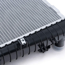 Full Aluminum Radiator Replacement 2813 Compatible For Dodge Ram 1500 2500 3500 2004-2009 Silver