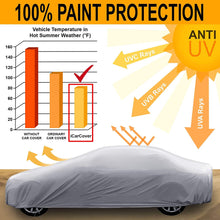 iCarCover {3-Year Full Warranty} All-Weather Waterproof Snow UV Heat Protection Dust Scratch Resistant Windproof Weatherproof Breathable Automobile Indoor Outdoor Auto Car Cover - for Cars Up to 183"