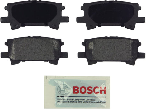 Bosch BE996 Blue Disc Brake Pad Set for Select Lexus RX330, RX350, RX400h and Toyota Highlander - REAR