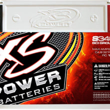 XS Power S3400 'S Series' 12V 3,300 Amp AGM Automotive Starting Battery with Terminal