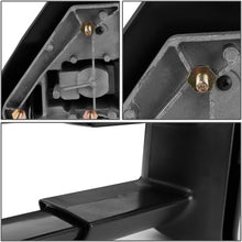 Right Side Black Power Heated Telescoping Side Towing Mirror Replacement for Chevy/GMC Silverado Sierra GMT800 99-02