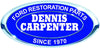 DENNIS CARPENTER FORD RESTORATION PARTS 1963 Car Horn Ring without Emblem - Compatible with Ford