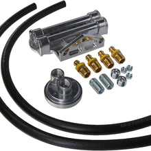 Trans-Dapt 1227 22mm Dual Oil Filter Relocator