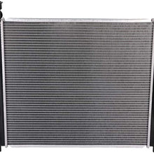 OCPTY Auto Parts Radiator Replacement for 2005 2006 2007 2008 2009 2010 for Jeep Grand Cherokee 3.7L Laredo CU2839 Aluminum Radiator