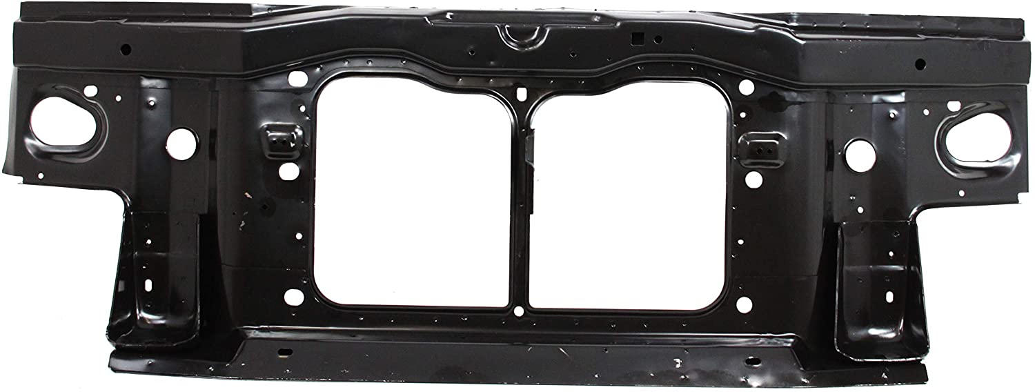 Radiator Support Assembly Compatible with 2002-2005 Ford Explorer Black Steel