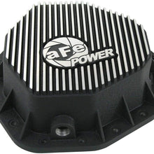 aFe Power 46-70090 Dodge Diesel Rear Differential Cover (Raw; Street Series)