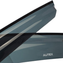 AUTEX Tape On Window Visor Compatible with Rogue 2014 2015 2016 2017 Side Window Deflector Rain Guard Sun Shade