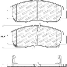 StopTech 308.09590 Street Brake Pads; Front with Shims and Hardware