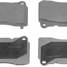 Wagner ThermoQuiet MX1050 Semi-Metallic Disc Pad Set, Front