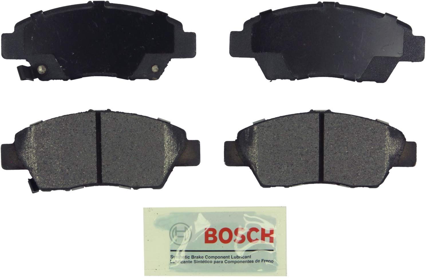 Bosch BE1394 Blue Disc Brake Pad Set for Honda: 2011-15 CR-Z, 2009-14 Fit - FRONT