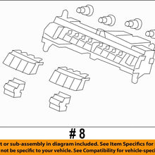Genuine Honda 79600-TP6-A01ZA Air Conditioner Control Assembly