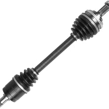 DTA DT1801580141 Front Driver and Passenger Side Premium CV Axles Compatible with 1998-2002 Honda Accord 2.3L With Manual Transmission Only