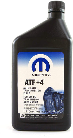 Chrysler (68218057AA) Genuine Mopar Fluid ATF+4 Automatic Transmission Fluid - 1 Quart, 32 Ounces