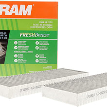FRAM Fresh Breeze Cabin Air Filter Replacement for Car Passenger Compartment w/Arm and Hammer Baking Soda, Easy Install, CF8644A for Select Volkswagen and Audi Vehicles , white