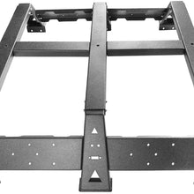 Seana High Bed Rack Cargo Luggage Carrier Rack Compatible with Toyota Tacoma 2005 2006 2007 2008 2009 2010 2011 2012 2013 2014 2015 2016 2017 2018 2019 2020 2021