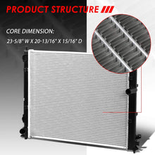 2733 Factory Style Aluminum Cooling Radiator Replacement for 04-09 Cadillac STS/SRX 3.6L/4.4L/4.6L AT