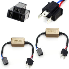 iJDMTOY (2) H4 9003 HB2 LED Headlight Canbus Error Free Anti Flicker Resistor Canceller Decoders (Plug-In-Play)