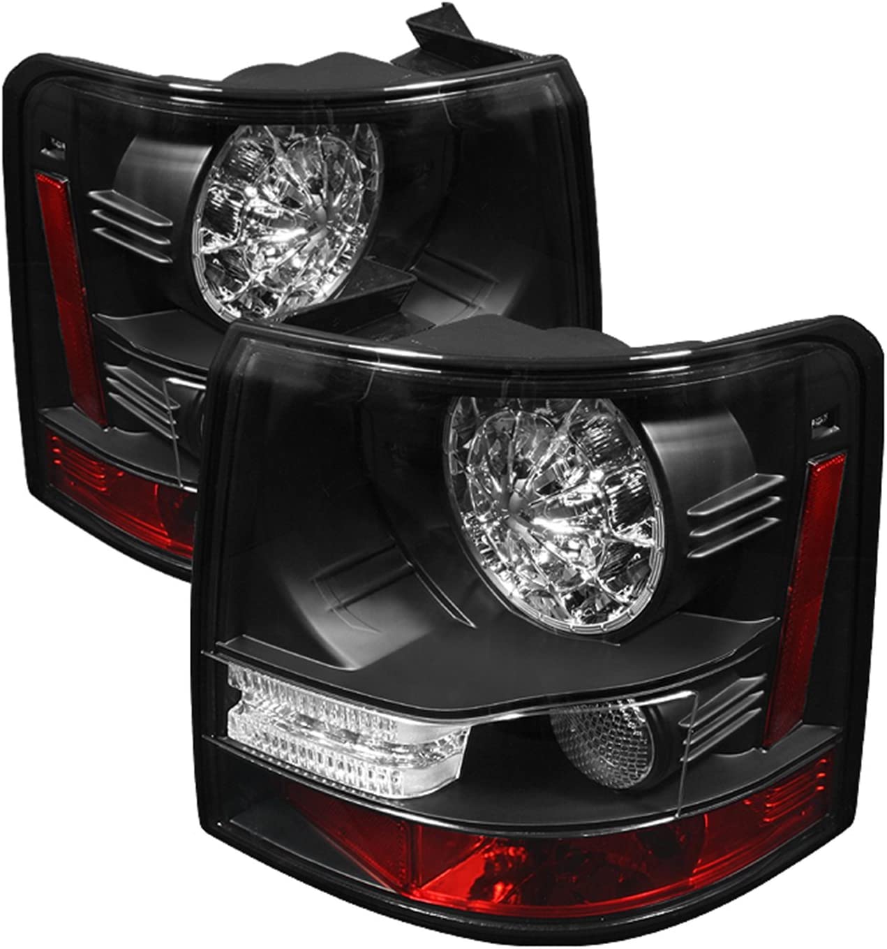Spyder Auto ALT-YD-LRRRS06-LED-BK Black LED Tail Light