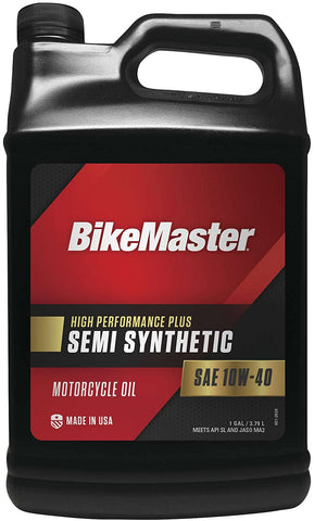 Bikemaster 1 Galbm Semisyn M/C Oil 10W40 Gal 532317 New