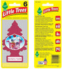 Little Trees auto air freshener, Sunberry Cooler, 6-Packs (4 Count)