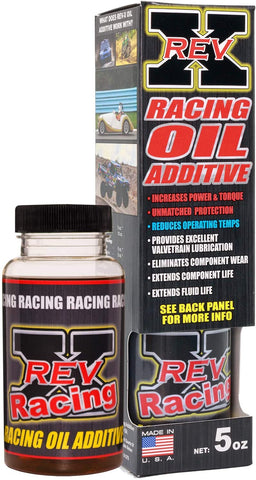 REV X Racing Engine Oil Treatment - Reduce Friction, Increase Power, Lower Motor Temperatures