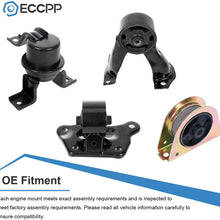 ECCPP Engine Motor and Trans Mounts A6647 A4606 A4617 A4641 Set of 4 Fit For Mitsubishi Lancer 2002-2007 2.0L