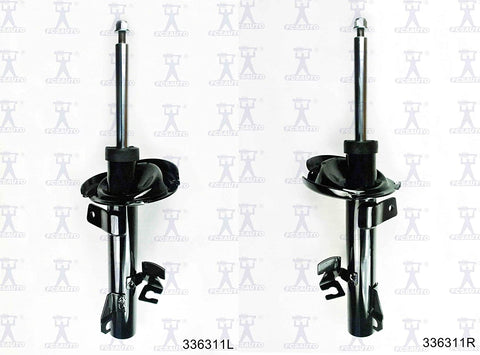 Pair Set 2 Front FCS Suspen Struts Assies FOR Mazda 3 04-13 5 06-15 L4 FWD NEW