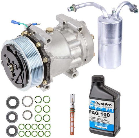 AC Compressor & A/C Repair Kit For Dodge Ram Cummins Diesel 5.9L 1994 1995 1996 1997 1998 1999 2000 2001 - BuyAutoParts 60-80119RK New