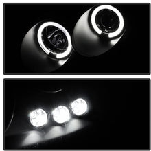 Spyder Auto 5078285 LED Halo Projector Headlights Black/Smoked