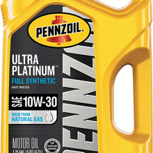 Pennzoil Ultra Platinum Full Synthetic 0W-20 Motor Oil (5-Quart, Single Pack)