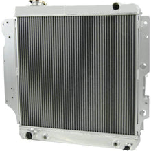 CoolingCare 4 Row Core Aluminum Radiator for Jeep YJ TJ 2.4L- 4.2L Engine 1987-2006