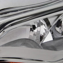 Fits 2012 2013 2014 Ford Focus 4Door Sedan Hatchback [Halogen Type] Chrome Trim Headlight Driver Left Replacement