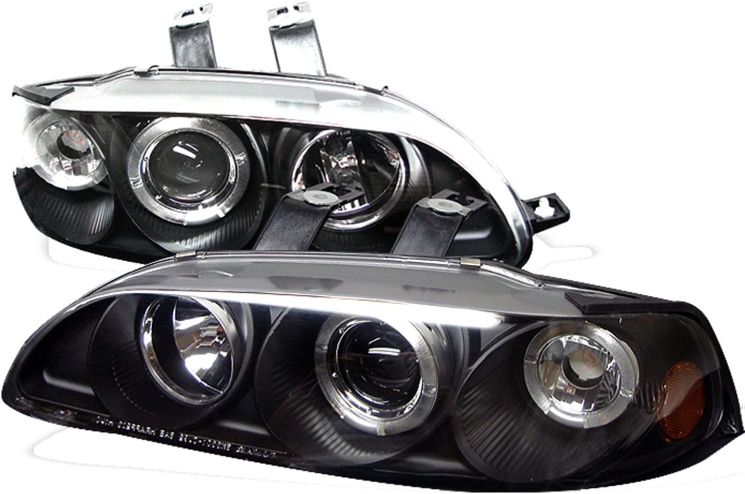 Spyder Auto 444-HC921P-23D-AM-BK Projector Headlight