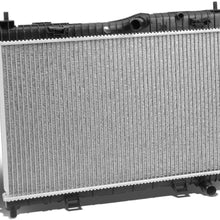 13201 OE Style Aluminum Core Cooling Radiator Replacement for Ford Fiesta 1.6L 01-18