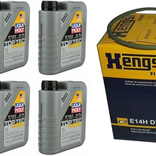 Mahle 03-06 Porsche Cayenne 4.5L V8 Oil Change KIT W/LIQUIMOLY 5W-40 TOP TECH 4100. (See Fitment Below in Product Discription)