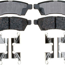 ACDelco 17D1100CH Professional Ceramic Rear Disc Brake Pad Set