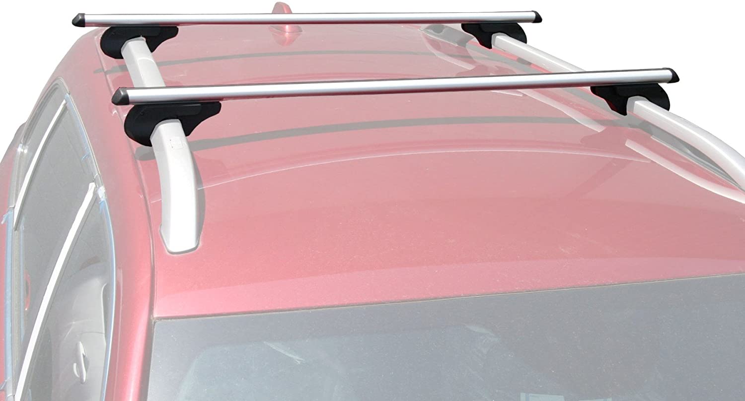 BRIGHTLINES Cross Bars Luggage Roof Bars Roof Racks Compatible with 2008-2013 Jeep Liberty