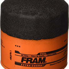 FRAM Extra Guard PH16, 10K Mile Change Interval Spin-On Oil Filter