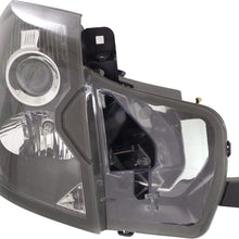 Headlight Assembly Compatible with 2003-2007 Cadillac CTS Halogen Passenger Side