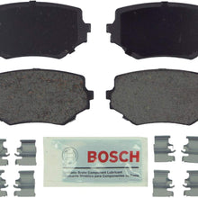 Bosch BE680H Blue Disc Brake Pad Set with Hardware for Select Suzuki: Grand Vitara, Sidekick, XL-7 Vehicles - FRONT