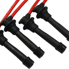 JDMSPEED New Red Ignition Spark Plug Wires Set Replacement For Mazda Miata 1.6L 1.8L 90-00