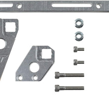ICT Billet LS1 Adjustable Throttle Cable Bracket For 102mm Fabricated Aftermarket Sheet Metal Intake Cathedral Port Designed and Manufactured in USA Billet Aluminum 551446