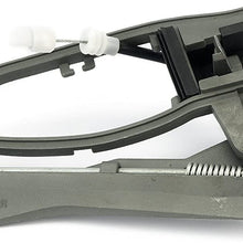 AA Ignition Front Passenger Side Door Handle, Right Side Replaces 51218243616 - Fits BMW X5 2000, 2001, 2002, 2003, 2004, 2005, 2006 - Exterior Door Handle Carrier Assembly Replacement