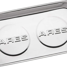 ARES 70042 - Large Magnetic Part Tray - Screws, Sockets, Bolts, Pins, and Tools Stay Vertical, Horizontal and Upside Down with Super Strong 4-Pound Magnets