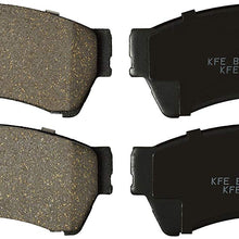 KFE Ultra Quiet Advanced KFE1164-104 Premium Ceramic FRONT Brake Pad Set