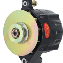 Powermaster 8-57141-347 Black Alternator (Upgrade 150A Smooth Look 1V Pulley, Baffle & Cone 1 Wire)