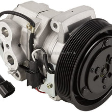 AC Compressor & 8-Groove 140mm A/C Clutch For Freightliner Replaces 22-65770-000 Denso 10S15C 12v - BuyAutoParts 60-03493NA New
