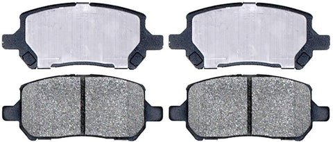 ACDelco 14D956CH Advantage Ceramic Front Disc Brake Pad Set with Hardware