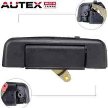 AUTEX 1pcs Tailgate Lift Tail Gate Rear Latch Cargo Hatch Door Handle Compatible with Toyota Pickup 1989 1990 1991 1992 1993 1994 1995 77103, 69090-89102, 6909089102, TO1915101
