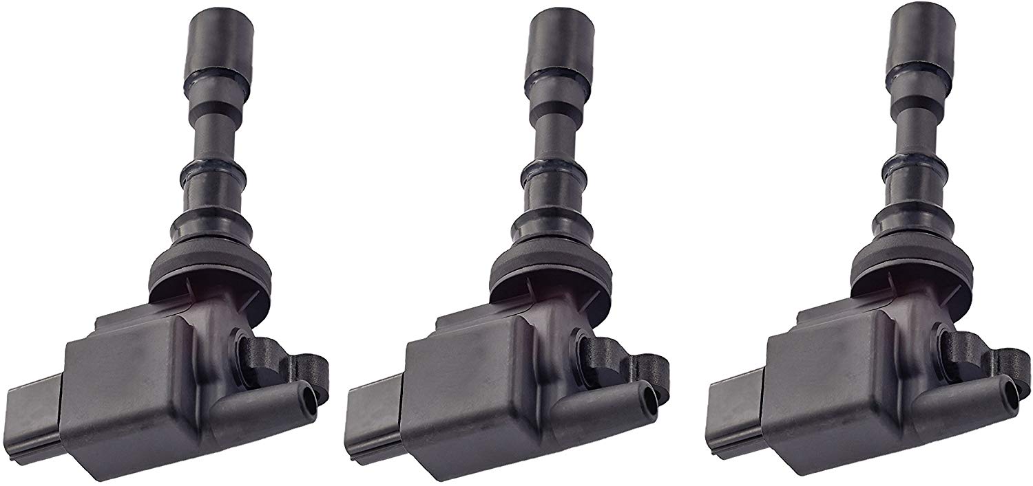 Pack of 3 Ignition Coils for 02 03 04 05 Kia Sedona 01 Hyundai XG300 02 XG350 3.0L 3.5L fit C1353 UF-432 27300-39050